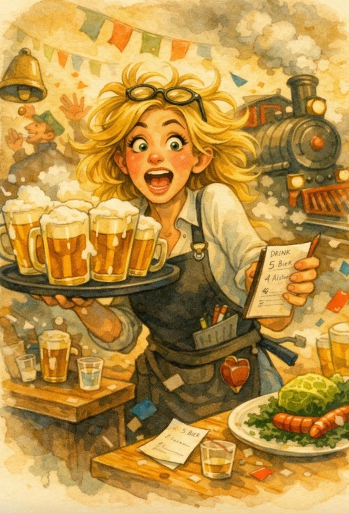 Kohlfahrt im Restaurant in Oldenburg.